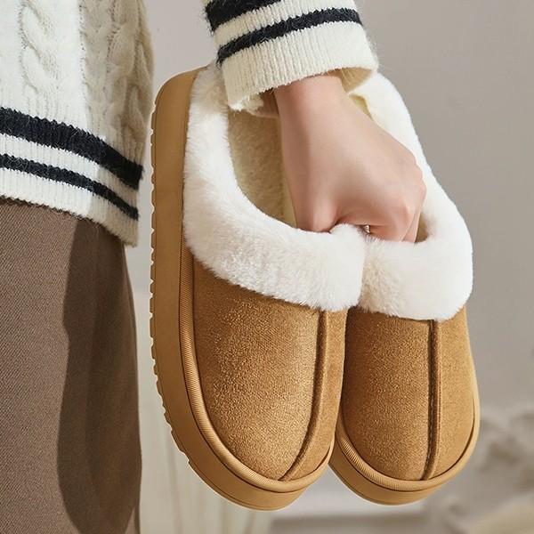 데일리 볼륨 퍼 윈터 실내외 털 슬리퍼 ZG-UGK101