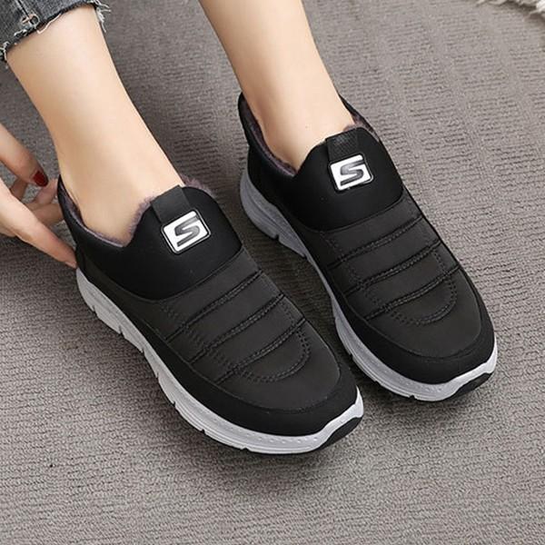 여성 2컬러 기모 이지웨어 삭스 방한 부츠 TT07