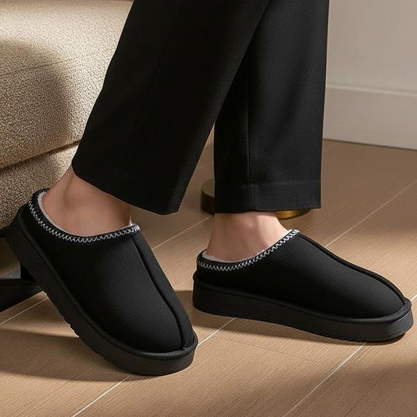 남성 데일리 스티치 빅사이즈 기모 슬리퍼 ZG-UGK104