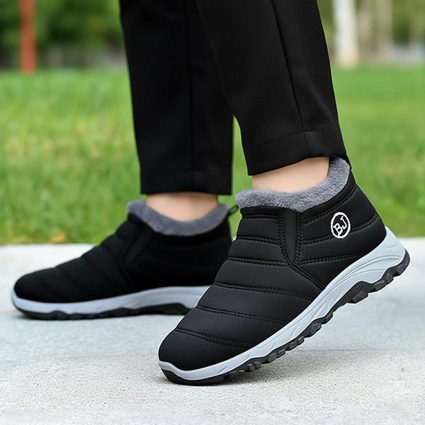 남성 2컬러 와이드 아웃솔 패딩 기모 부츠 TTM651