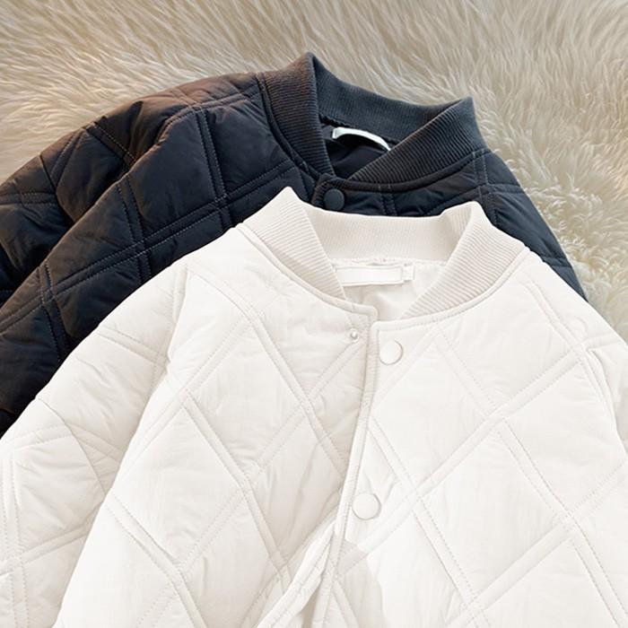 다이아 누빔 패딩 자켓 TC-418