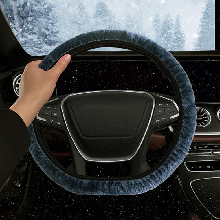 양털 핸들커버 자동차 겨울 털 손잡이 DD-13353