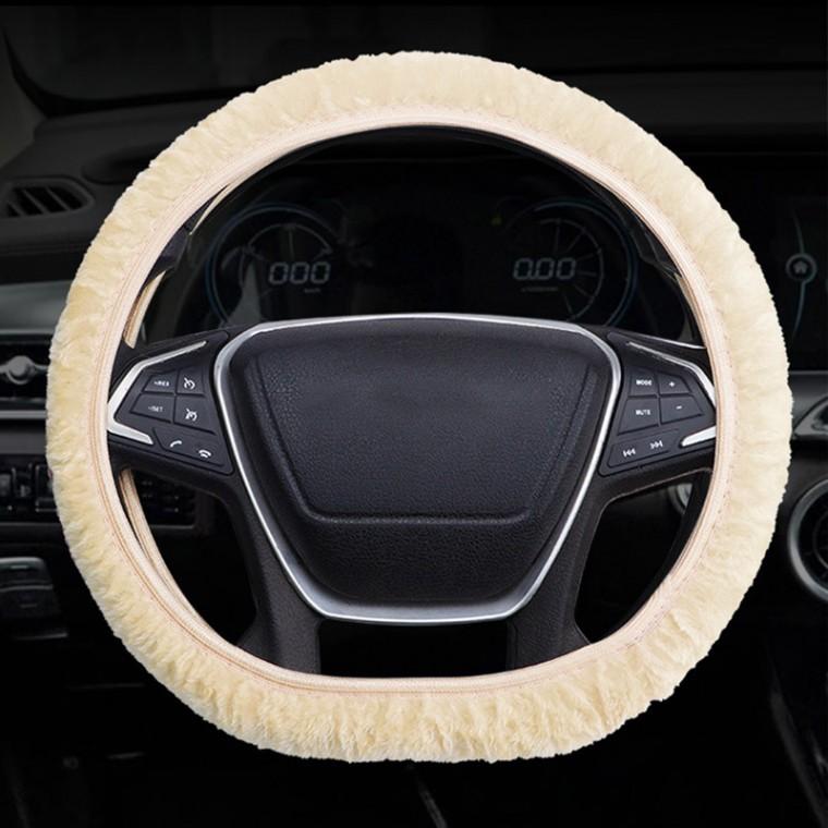 보온 양털 겨울 자동차 핸들커버 털 손잡이 M13353