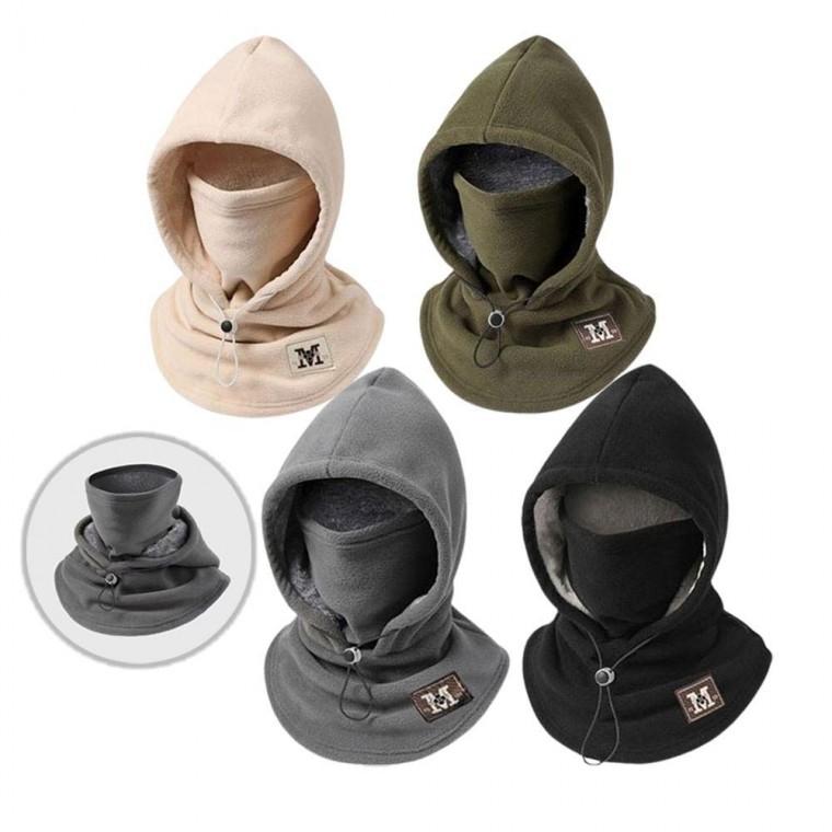 윈터쉴드 3중 후드넥워머 남녀공용 겨울모자 목폴라