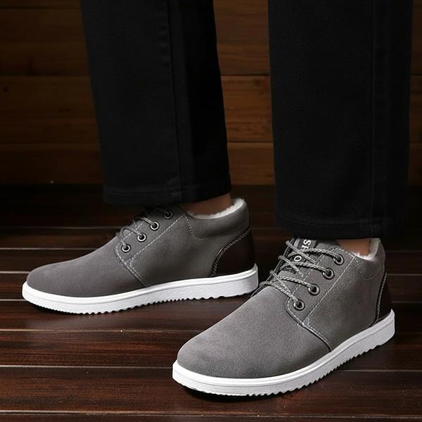 소프트 기모 안감 5컬러 남성 스니커즈 ZG666