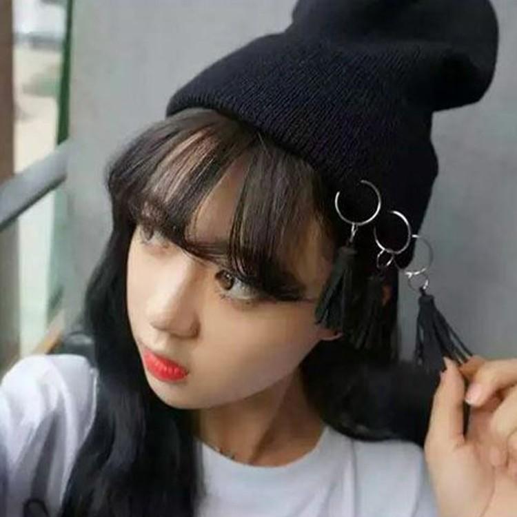 테슬 비니 기모 방울 털모자 겨울모자 귀달이모자 스키장모자 방울모자 왕방울모자
