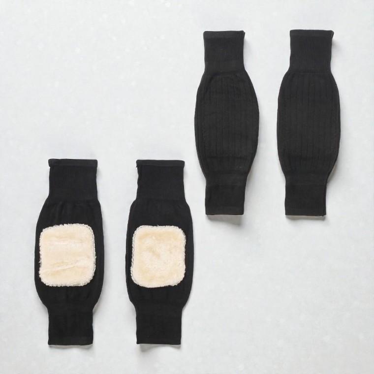 다리 무릎 보온 기모안감 레그워머 니트 다리토시 보호대 2p
