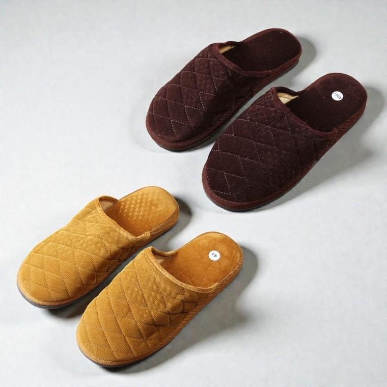 여성 겨울 누빔 방한 실내화 보온 실내 겨울슬리퍼