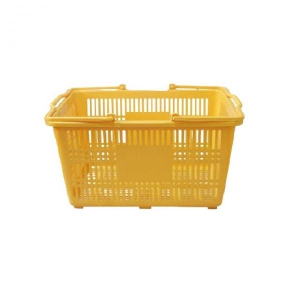 쇼핑 바구니-특대(노랑) 장바구니 마트바구니