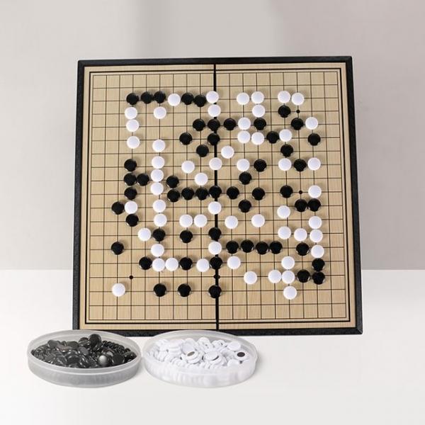 휴대용 자석 바둑판 세트(만 14세 이상 사용) 37cm