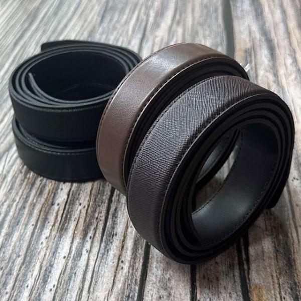 국산 플럼도트 교체용 소가죽 벨트끈 자동벨트용