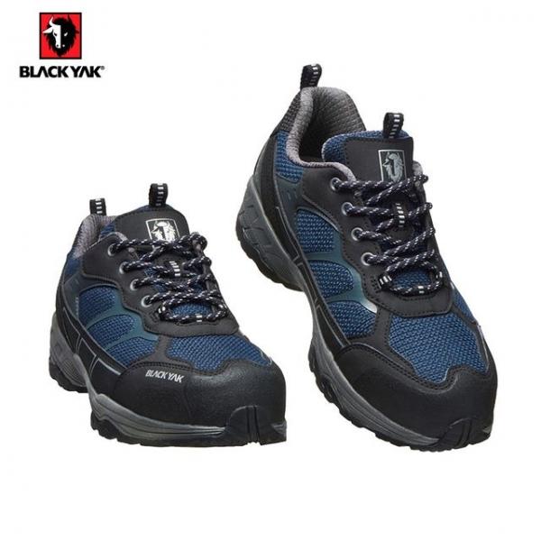 블랙야크 YAK406 가죽 메쉬 4형 보통작업용 안전화