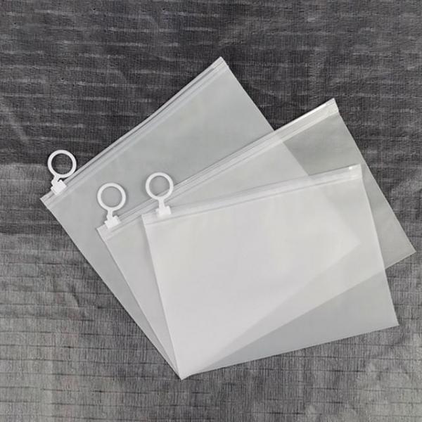 반투명 슬라이드 고리 지퍼백 20x15cm DD-11733