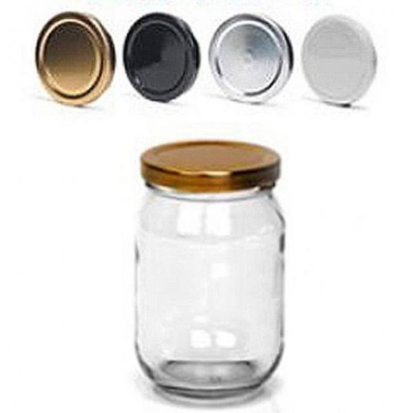 높은병 380(319ml)_(63mm 화이트뚜껑) 빈병 밀폐용기