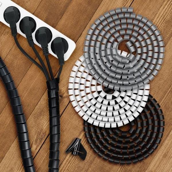 선정리 28mm 전기선 컴퓨터 인터넷 전선케이블 정리함