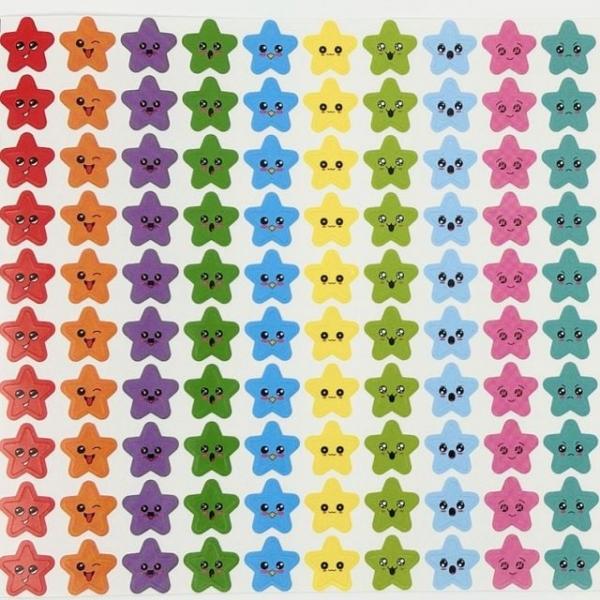 별 모양 스티커 1500개