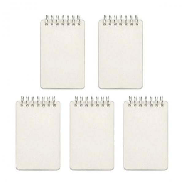 A7 스프링 미니 수첩 무지 5개입