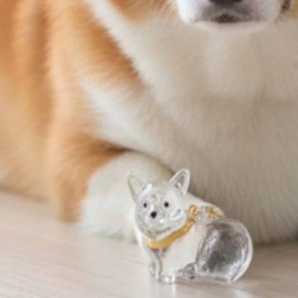 강아지 털 키링 진돗개키링 반려견키링 반려동물추모