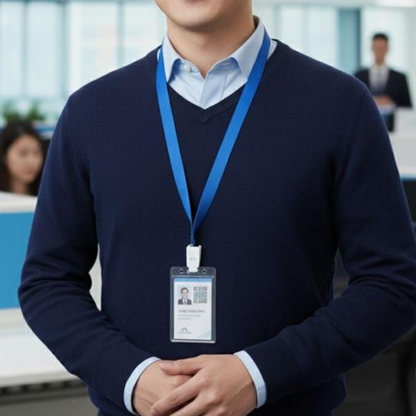 방문증 목걸이 신분증 목걸이 아크릴 사원증 출입증 케이스