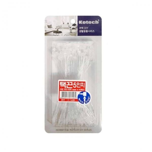 택끈 투명 태그줄 라벨끈 택줄 가방텍 플라스틱끈