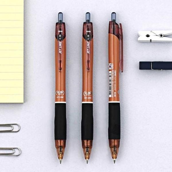 0.38mm 유성볼펜 논슬립볼펜 학생용볼펜