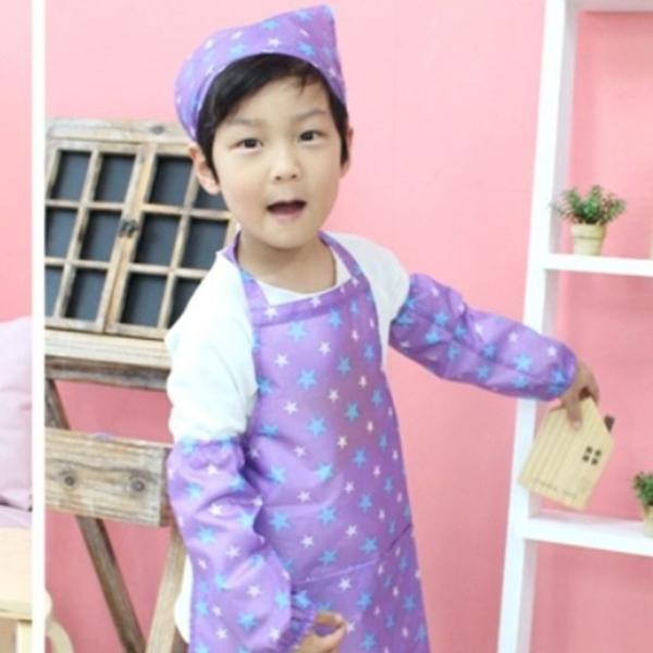 어린이 키즈 미술 가정 유치원 어린이집 다용도 방수 토시