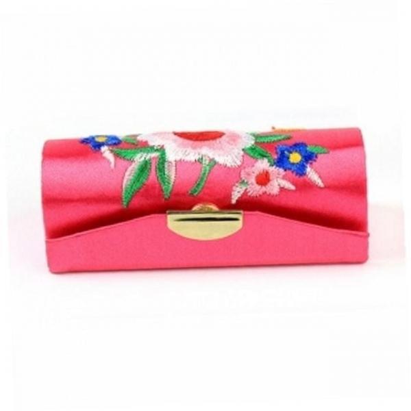 도장집 꽃자수 립스틱 파우치 립스틱 도장케이스