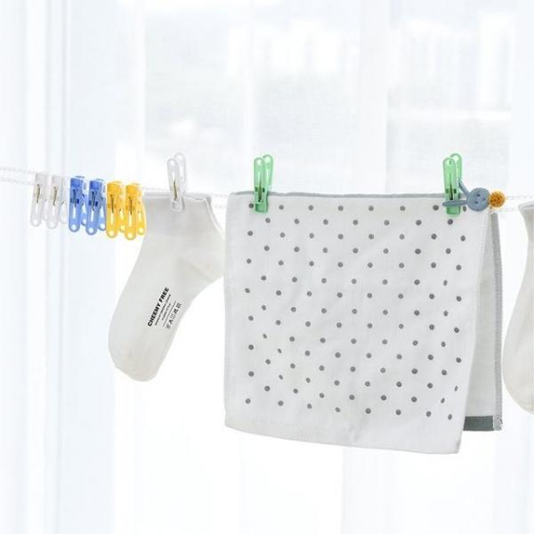 20개 빨래집게 색상혼합