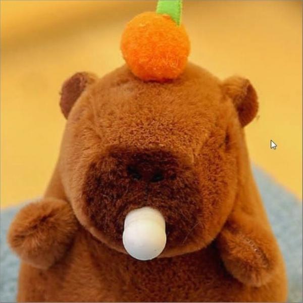 카피바라 인형 키링 열쇠고리 귀여운 패션 액세서리