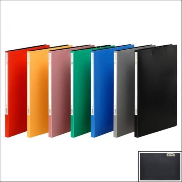 2색 1개 PP 레버클립화일 집게 A4 문서 서류 레버파일 집게파일 문서철