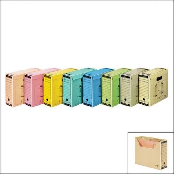 8색 1개 문서보관상자 A4 수납상자 문서보존용 상자 관공서 은행 학교 병원