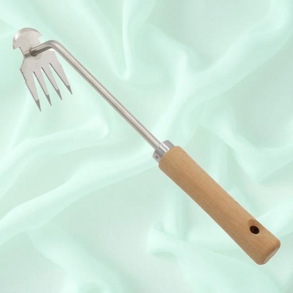 괭이 도구 4발 제초 갈고리 제거호미 텃밭작업 호미