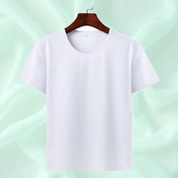 여름 면티 남녀공용 라운드넥 화이트 티셔츠 반팔티