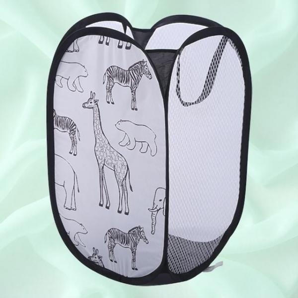 애니멀 네트망 바스켓 세탁물 수납 분리수거 바구니