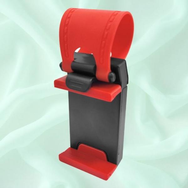 조절형 간편한 끼우는 핸들 실리콘밴드 무접착 거치대