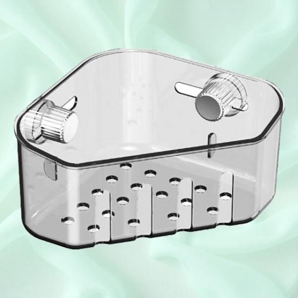 수납함 씽크대 수세미 욕실정리 접착 컵건조 선반