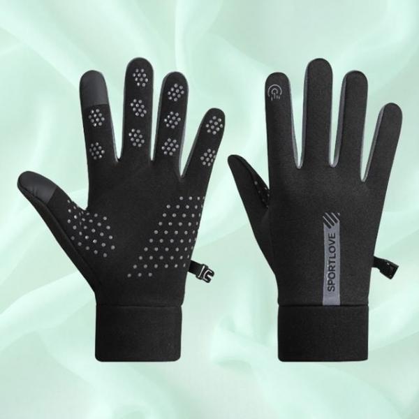 야외활동 배달 무지 손가락 따뜻한 오토바이 장갑