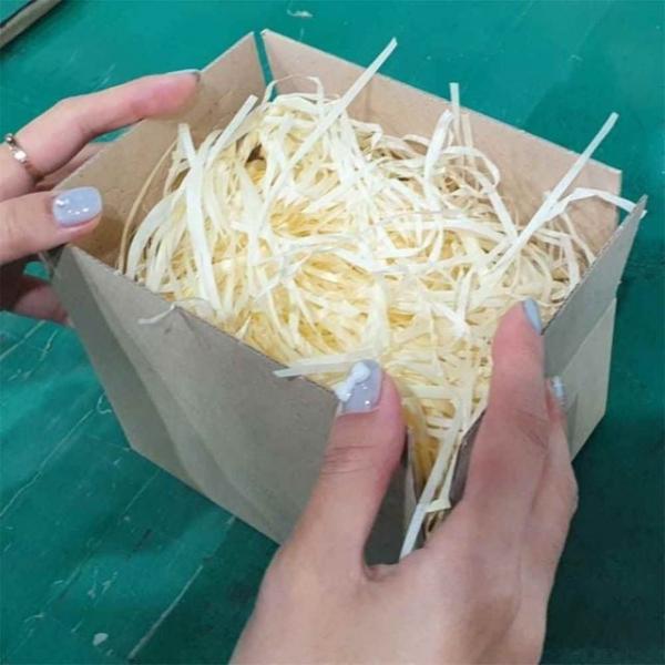 스타핑 쵸핑 종이완충제 아이보리 100g 완충재 종이완충재