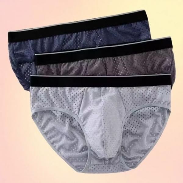 쾌적한 여름 삼각팬티 시원한 착용감 쿨팬티 통기성