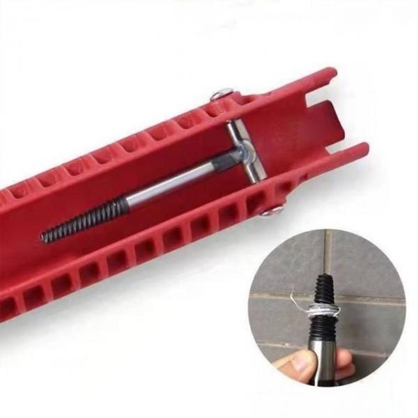 5IN1 다용도 렌치 수도관 배관 수리용 배관용 복스 렌치 싱크대공구 하 꼭지 세면대공구 전용 수도