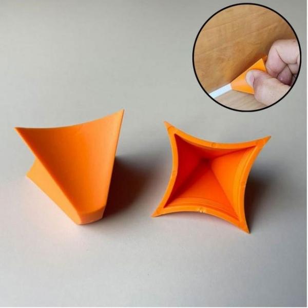 줄눈 마감용 실리콘 헤라 손가락형 스크레퍼 실링도구 마감 제거 노즐 건 고무 용 칼 실리콘 줄눈 헤라