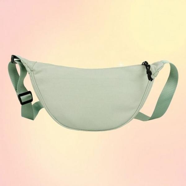 데일리 심플 반달 미니 크로스백 숄더백 가벼운 가방