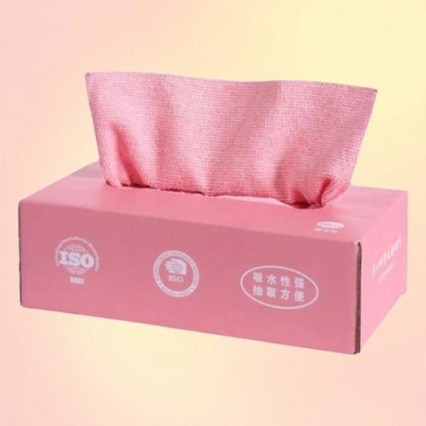 뽑아쓰는 재사용 극세사 행주 하루한장 주방청소