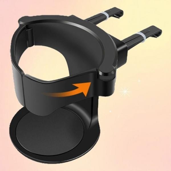 차량용 컵고정 컵홀더 거치대 송풍구 유연한 멀티홀더