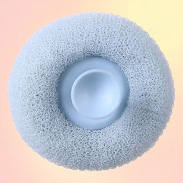 샤워볼 저작극 메쉬 스펀지 도넛손잡이 각질제거 위생