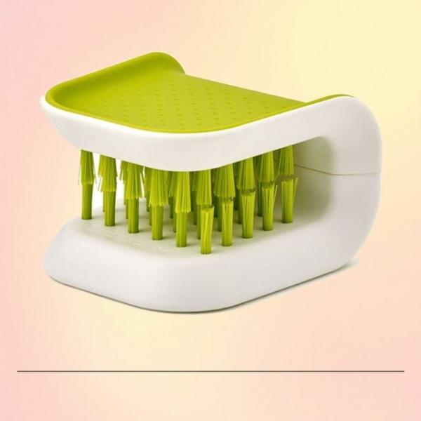 한손에 잡히는 양면 청소솔 U자형 세척브러쉬 설거지