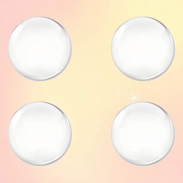 벽찍힘방지 도어패드 충격흡수 실리콘 스티커 문쾅 4P