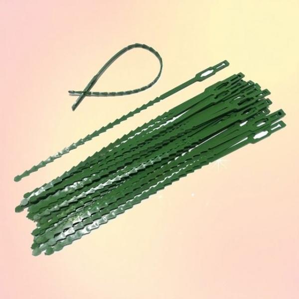 식물줄기 고정타이 재사용 지지대 묶음줄 고정끈 30P