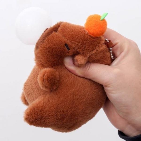 귀여운 카피바라 인형 개성있는 패션 악세사리 키링