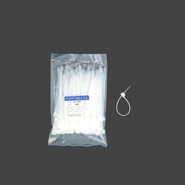가정용케이블타이 데스크 랜선 내구성강한 튼튼하게 라인정리선타이 8x150mm 100p